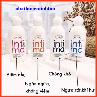 Dung Dịch Vệ Sinh Intima Ziaja 200ml Chính Hãng