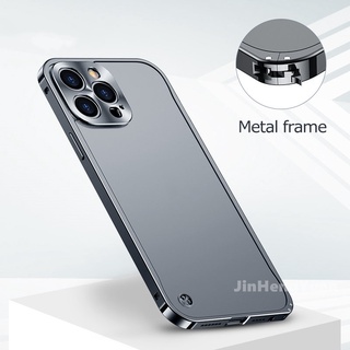 Ốp Điện Thoại Viền Kim Loại Sang Trọng Cho IPhone 14 11 12 13 Pro Max 14Plus 13mini 12mini 11