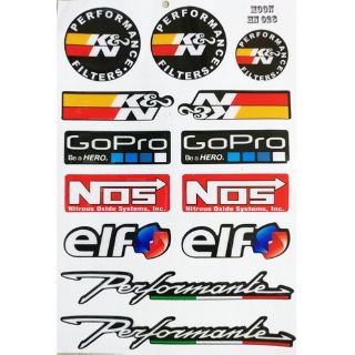 Decal nổi trang trí xe - HN028