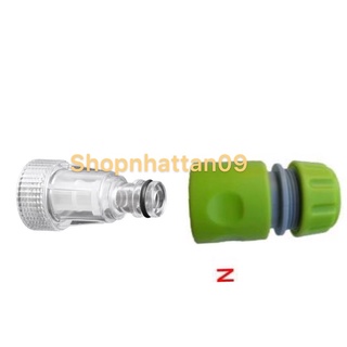 Đầu lọc nước và Cút nối dây cấp nước đầu vào máy rửa xe áp lực cao