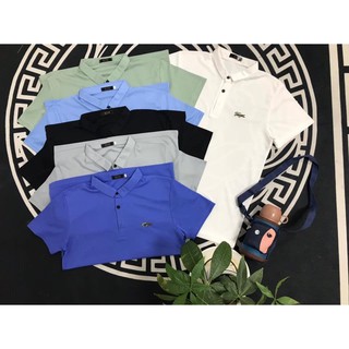 Áo Thun Nam Cổ Trụ Hàng Loại 1, Cotton Chuẩn Shop