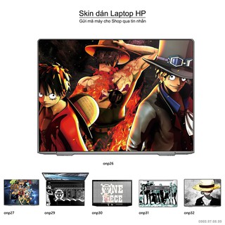 Skin dán Laptop HP in hình One Piece nhiều mẫu 22 (inbox mã máy cho Shop)