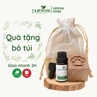 Combo tinh dầu bỏ túi Purevess, giúp thư giãn, nhỏ gọn, tiện lợi