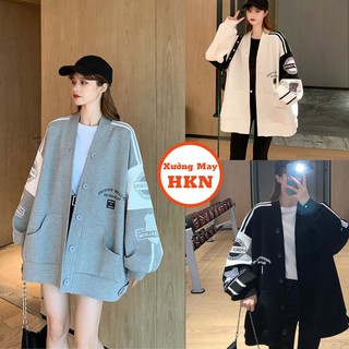 Áo Cardigan Nữ In Logo Chữ Brcon Thời Trang Năng Động Chất Dày Sịn  Mã 618 Xưởng May HKN