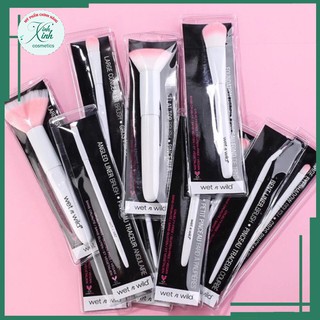 [FREE SHIP] Bộ cọ WET N WILD 17 cây các loại Cọ phấn phủ và phủi bụi nail chuyên dụng