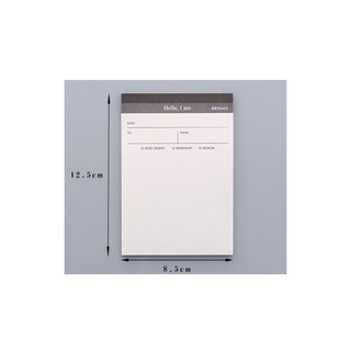 Tập Giấy Note Ghi Chú Kế Hoạch Theo Ngày Năng Động Hello I am