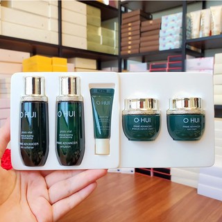 SET DƯỠNG TẾ BÀO GỐC CHỐNG LÃO HÓA, CĂNG BÓNG, SE KHÍT LỖ CHÂN LÔNG OHUI PRIME ADVANCER MINI