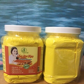 1 KG TINH BỘT NGHỆ VÀNG NGUYÊN CHẤT ĐÃ LỌC DẦU HANDMADE