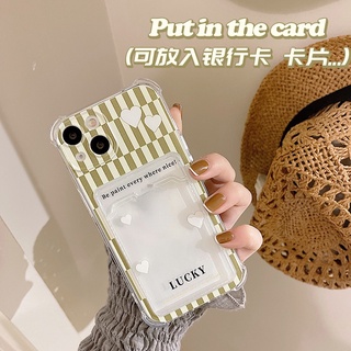 Ốp lưng iphone Ốp điện thoại dẻo có ngăn đựng thẻ chống rơi dành cho iPhone 13 11promax/xr/xmax xs 13promax 7p/8p/13 Dinuo case