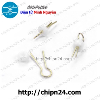 [10 CÁI] PCB Test Point Trắng (Điểm kiểm tra mạch)