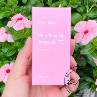 { MẪU MỚI 2021} Serum Cellapy Pink Tone Up Ampoule TC SPF35+ PA+++ 5in1