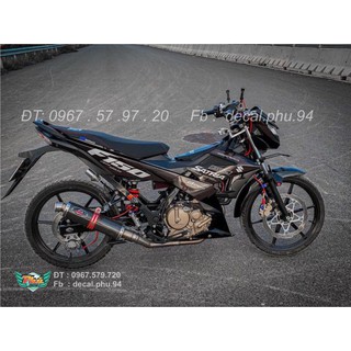 Tem rời Satria Xám Đen mới (X)