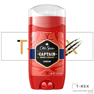 [FREESHIP] Lăn Sáp Khử Mùi Old Spice Red Collection CAPTAIN 85Gr (Sáp Xanh)