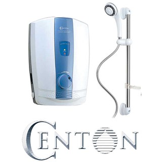 Máy Nước Nóng Trực Tiếp có Bơm CENTON 8338EP - Trắng Xanh, bảo hành 02 năm