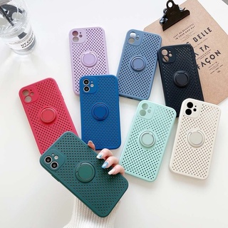 Ốp Điện Thoại TPU Mềm Kèm Nhẫn Đỡ Cao Cấp Cho IPhone 13 12 Mini Pro Max