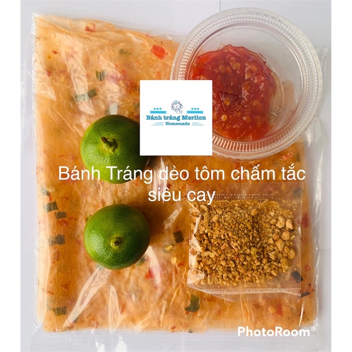 Bánh tráng chấm tắc