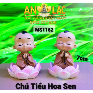 Cặp Chú Tiểu Hoa Sen MT mẫu 1 (cặp)