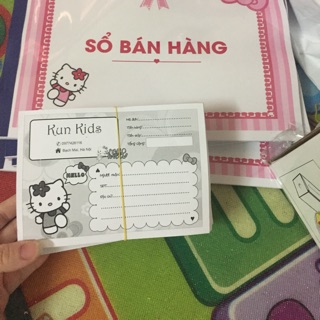 Phiếu ship và 5 quyển hoá đơn bán hàng