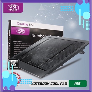 Đế tản nhiệt Laptop Cooler N19 (1FAN * 14CM) -HÀNG NHẬP KHẨU [BẢO HÀNH 12 THÁNG]