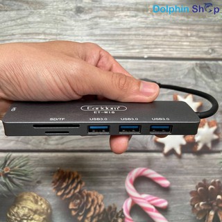 [Có Clip] Bộ Chuyển Đổi Type C Earldom W18 Dành Cho Macbook, Samsung Huawei, Xiaomi