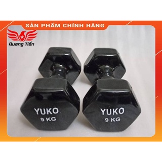 Tạ tay cao su cao cấp Yuko 9 kg (giá 1 quả)