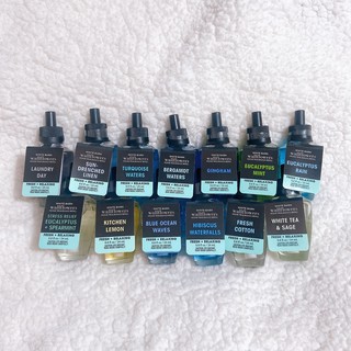Fresh &amp; Relaxing Tinh dầu thơm xông phòng Bath &amp; Body Works wallflowers home fragrance refills 24ml chuẩn auth