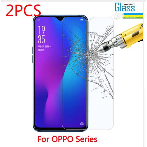 Bộ 2 kính cường lực bảo vệ màn hình cho OPPO R17 R17Pro A7 A7X F9 F9Pro