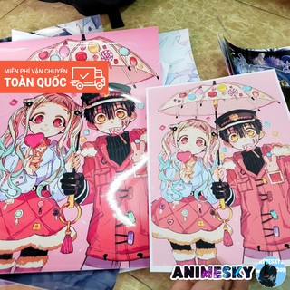 Poster Anime Jibaku Shounen Hanako-kun - IN THEO YÊU CẦU