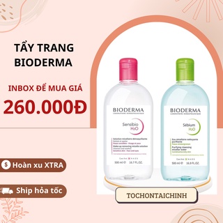 Tẩy trang dạng nước Bio Sebium H2O 500ml - Bio Sensibio H2O 500ml