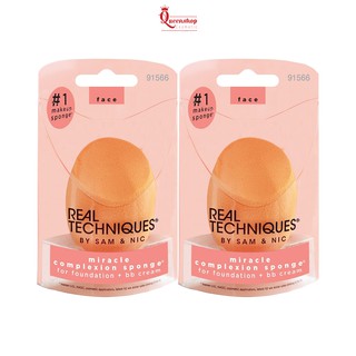 BÔNG MÚT TÁN KEM NỀN REAL TECHNIQUES COMPLEXION SPONGE