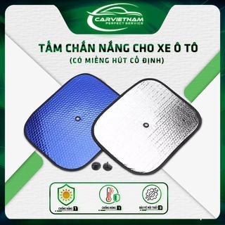 Bộ 2 Tấm Chắn Nắng Xốp Tráng Bạc Ngon Bổ Rẻ - Giúp Che Nắng Chống Nóng Nội Thất, Cản Tia UV - Phụ Kiện Ô Tô Ccar Vietnam