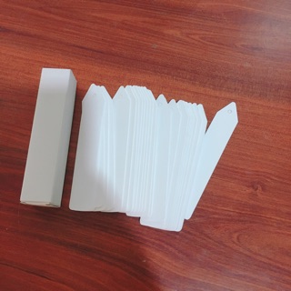 1 hộp hộp 100c thẻ ghi tên cho hoa Lan cây cảnh  thẻ mềm