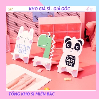 [❌GIÁ SỈ❌]  Giá đỡ điện thoại hình động vật lắp ghép bằng gỗ 88228