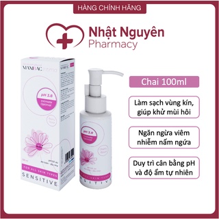 Gel vệ sinh phụ nữ Maxibac Intima pH 3.8