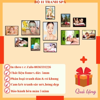 TRANH SPA DÁN TƯỜNG FOMEX TRANG TRÍ DECOR ĐẸP GIÁ RẺ TSPA01
