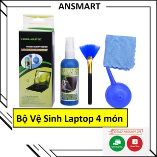 Bộ Vệ Sinh Laptop , Máy tính, Máy Ảnh,Bàn Phím, Thiết bị điện tử 4 Món tiện dụng