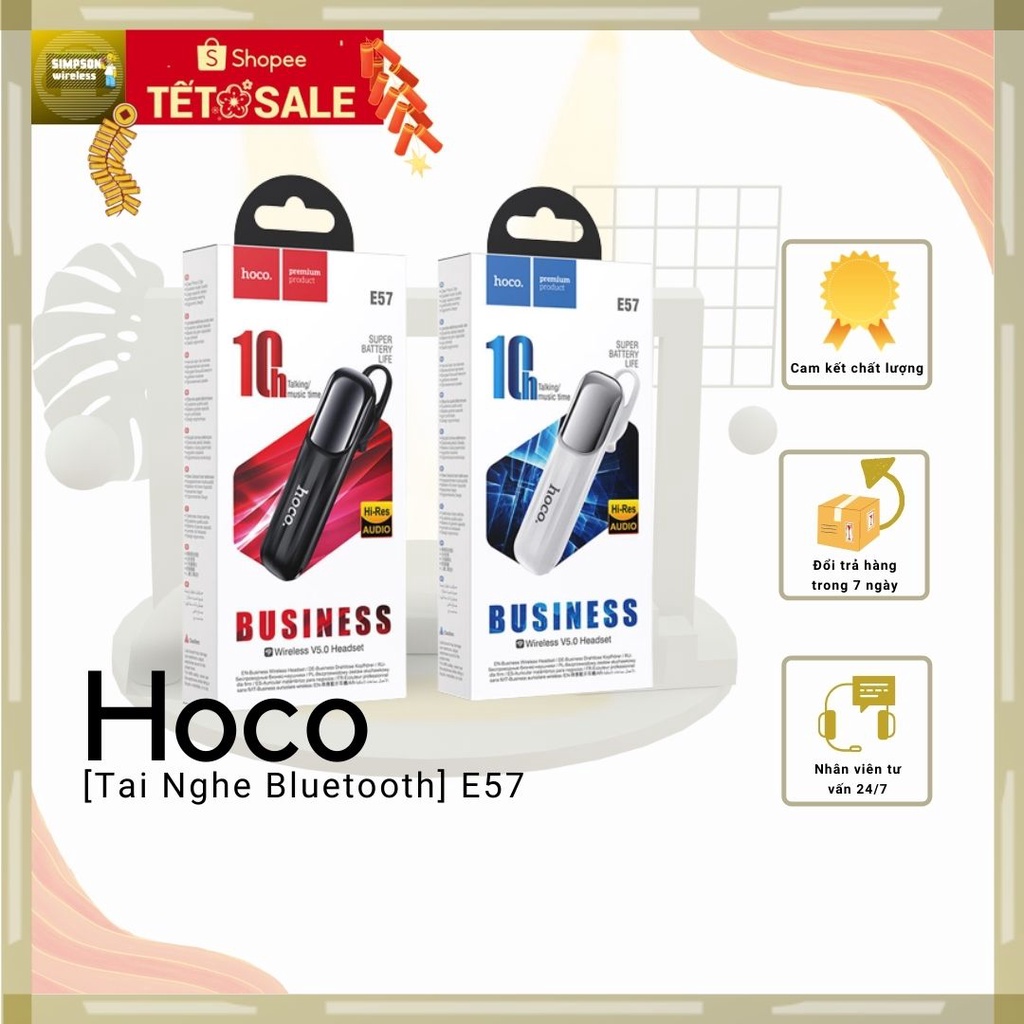 Tai nghe Bluetooth Hoco E57