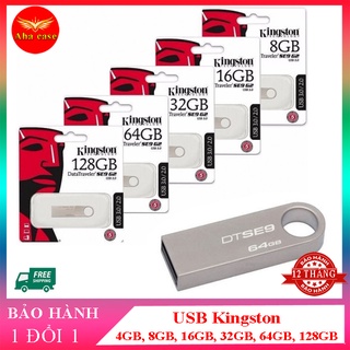 Usb Kingston 4gb 8gb 16gb 32gb 64gb 128gb  thiết kế nhỏ gọn SE9 2.0 vỏ kim loại, chống nước
