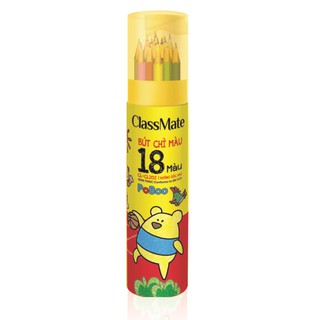 Chì màu ống 18 màu Classmate CL202