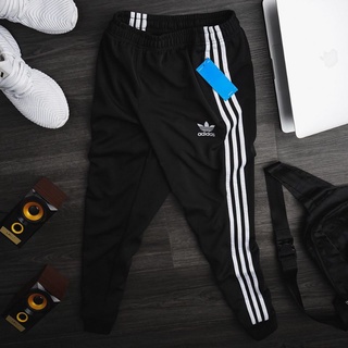 QUẦN THỂ THAO NAM 3 SỌC_QUẦN JOGGER nam bo và suông Chất poly 2 da loại dày đẹp