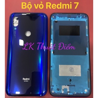 bộ vỏ xiaomi redmi 7 - gồm lưng,sườn,phím