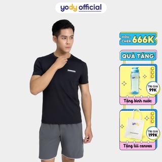 Áo Polo nam YODY kiểu dáng thể thao thun cotton STM5023