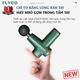 Súng Massage Cơ Bắp mini nhỏ nhẹ sạc USB Đa Năng Flyco FA01 Il Máy Rung Mát Xa Mỏi Vai Gáy Cổ Chân Ngực