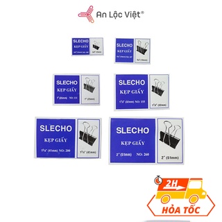 Kẹp bướm - Kẹp giấy Slecho 15mm, 19mm, 25mm, 32mm, 41mm, 51mm