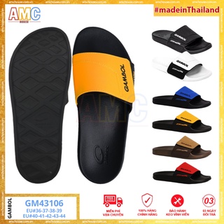 Dép Thái Lan nam quai ngang khóa xé dán siêu nhẹ siêu êm GAMBOL - GM43106 size 40, 41, 42, 43, 44