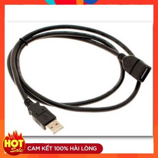 [Chính Hãng] Dây nối dài usb 5m đen-dây usb 1 đầu đực 1 đầu cái
