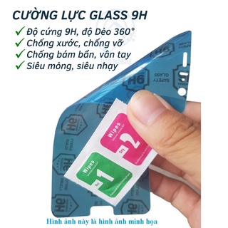 Dán cường lực Samsung M31 dẻo nano, trong suốt, chuẩn cường lực 9H+