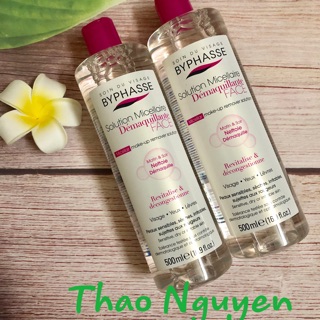 Nước tẩy trang sạch sâu BYPHASSE 500ml
