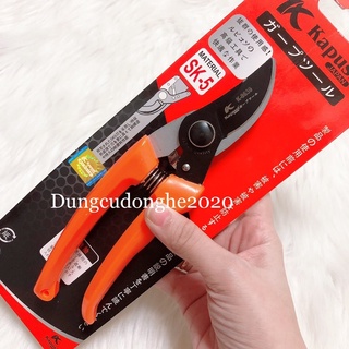 Kéo Cắt Cành Kapusi Japan K-8639 Mũi Cong Cao Cấp