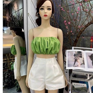 Áo ống cúp ngực kiểu quả bí siêu xinh